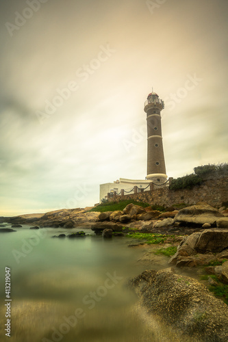 lighthouse on the coast