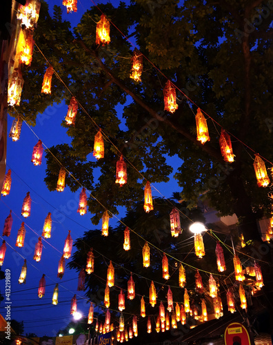 Fabric Lantern | Festival | Street Decor | Diwali