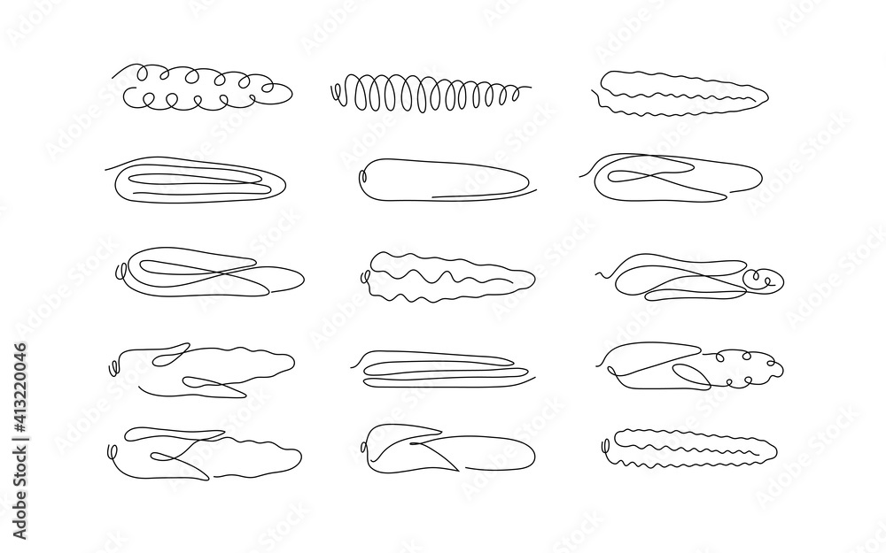 One line art style corn. Abstract creative food in minimalism design. Hand drawn vector illustration. One line art style corn. Abstract creative food in minimalism design. Hand drawn vector illustration.