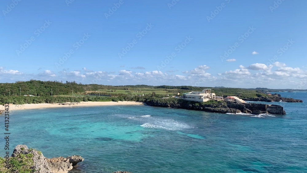 宮古島 海中公園展望台 宮古列島 南西諸島 沖縄県