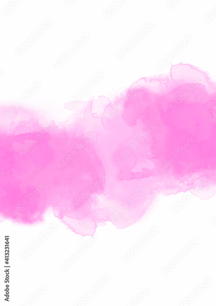 Watercolor Background - pink - 7