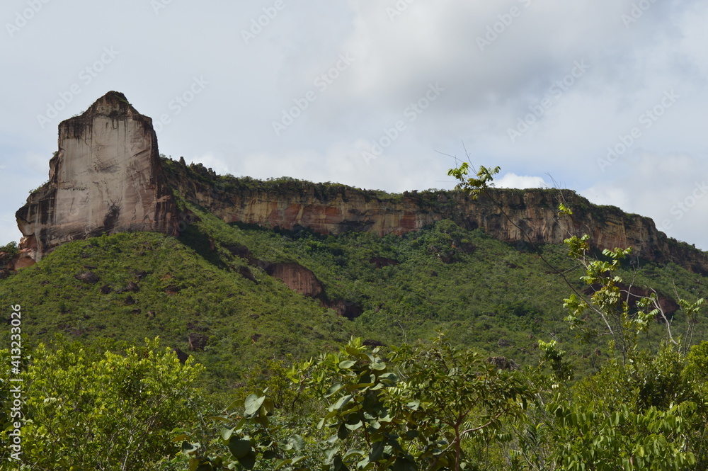 Morro da Catedral no Jalapão Tocantins