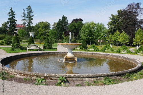 Brunnen am Rondell im Schlossgarten Neustrelitz