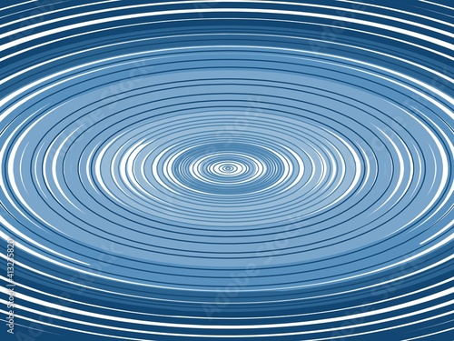 blue water ripples. Digital art illustration