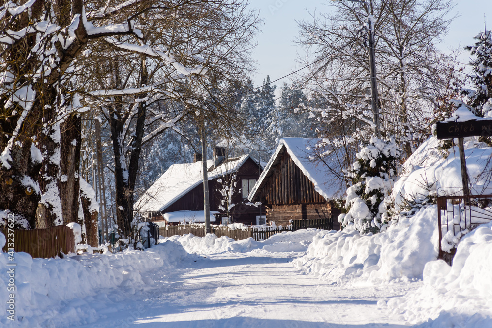 Piękna zima na Podlasiu, Polska