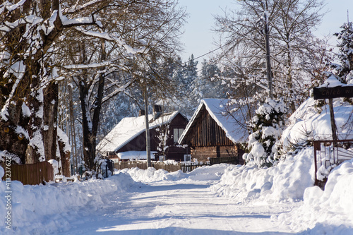 Piękna zima na Podlasiu, Polska © podlaski49