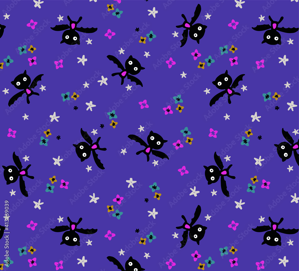 BAT pattern. cute owl pattern for girls