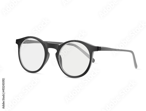 Black glasses with a very nice design