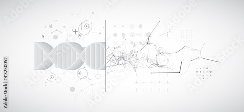 Abstract futuristic background for design works.