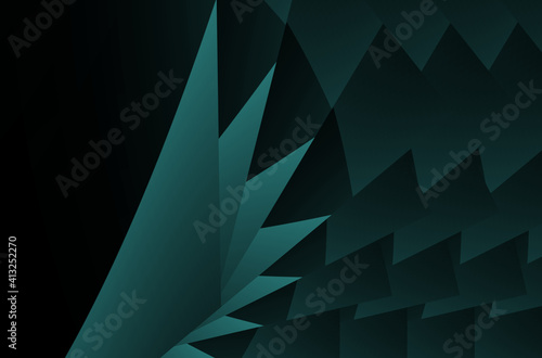 Wallpaper Mural  Background with scattered polygons Torontodigital.ca