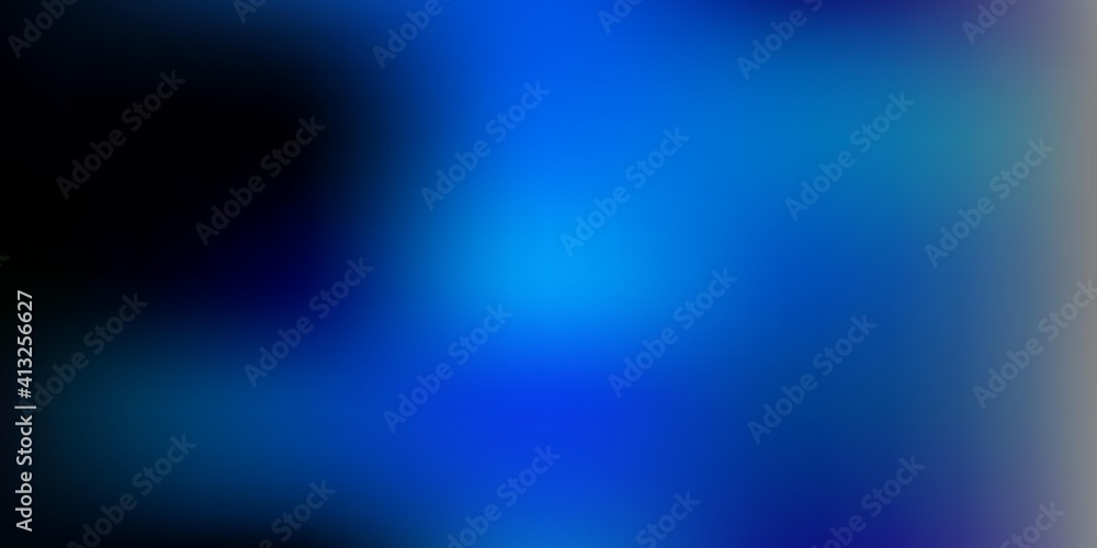 Dark blue vector blurred backdrop.