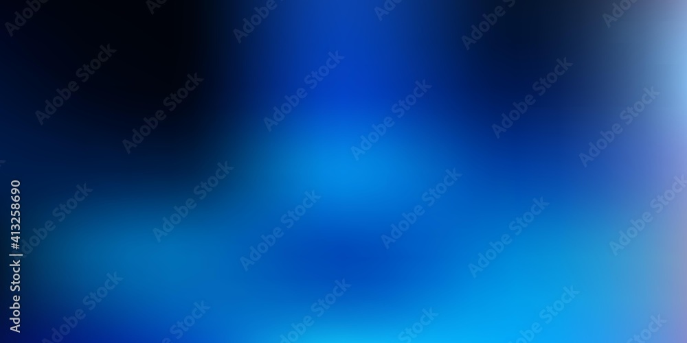 Obraz premium Light blue vector blur drawing.