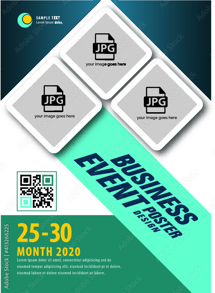 Business Event Flyer & Poster Business Event Flyer & Poster