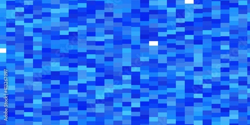 Light BLUE vector texture in rectangular style.