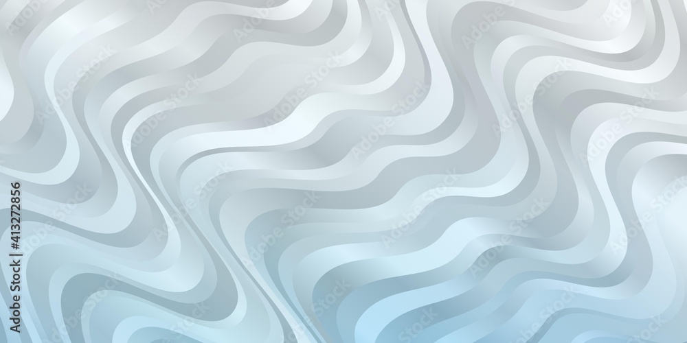 Light BLUE vector pattern with curved lines.