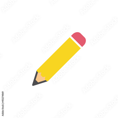 Pencil Icon Design Vector Template Illustration