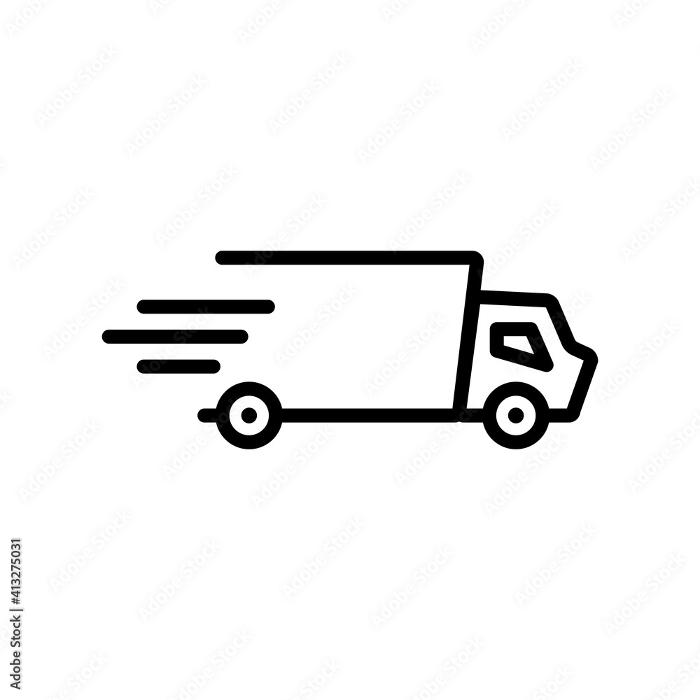 Delivery Icon Design Vector Template Illustration Delivery Icon Design Vector Template Illustration