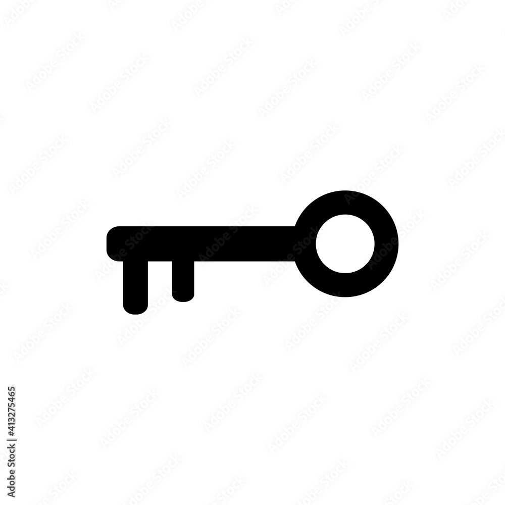 Key Icon Design Vector Template Illustration Key Icon Design Vector Template Illustration