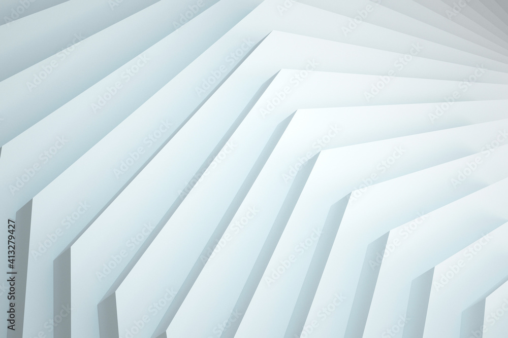 Obraz premium Abstract geometric installation, background pattern