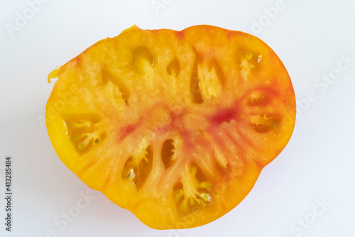 Obraz na płótnie coupe de tomate ananas w salonie