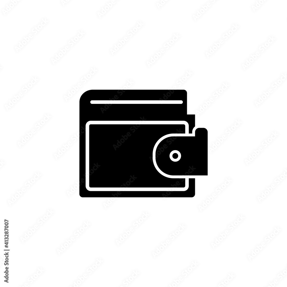 Wallet Purse Icon Design Vector Template Wallet Purse Icon Design Vector Template