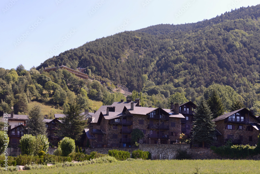 Road through Andorra