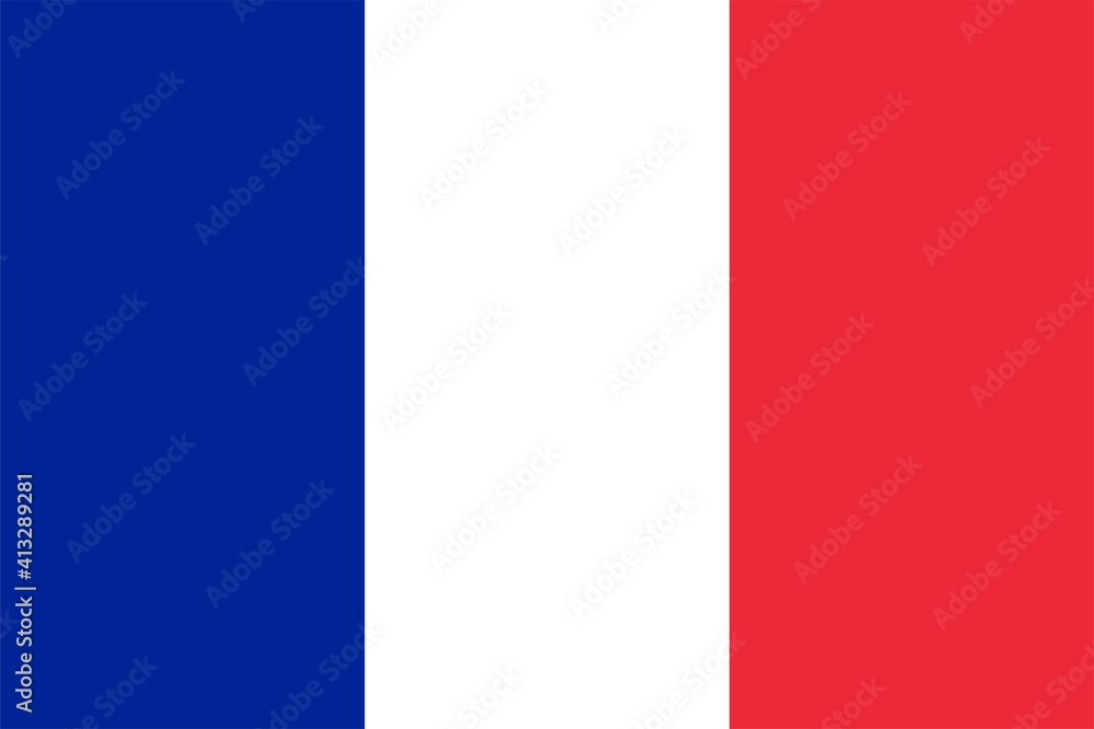 Bandera de Francia azul, blanca y roja Bandera de Francia azul, blanca y roja