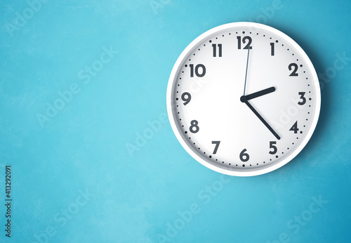 Wallpaper Mural 02:23 or 14:23 wall clock time Torontodigital.ca