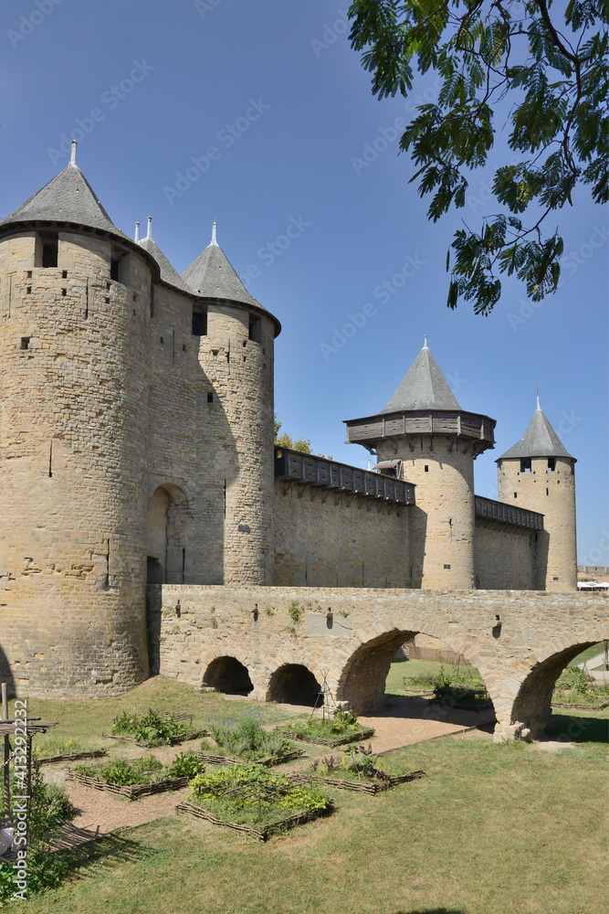 The fortress of Carcassonne