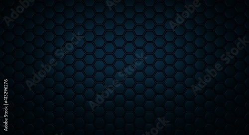 Hexagon background. Abstract geometric hexagonal background. Grunge surface, 3d illustration rendering. 