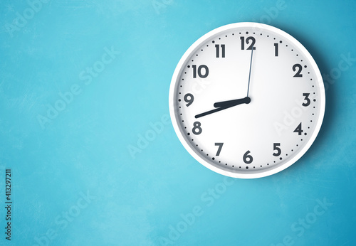 Wallpaper Mural 08:42 or 20:42 wall clock time Torontodigital.ca