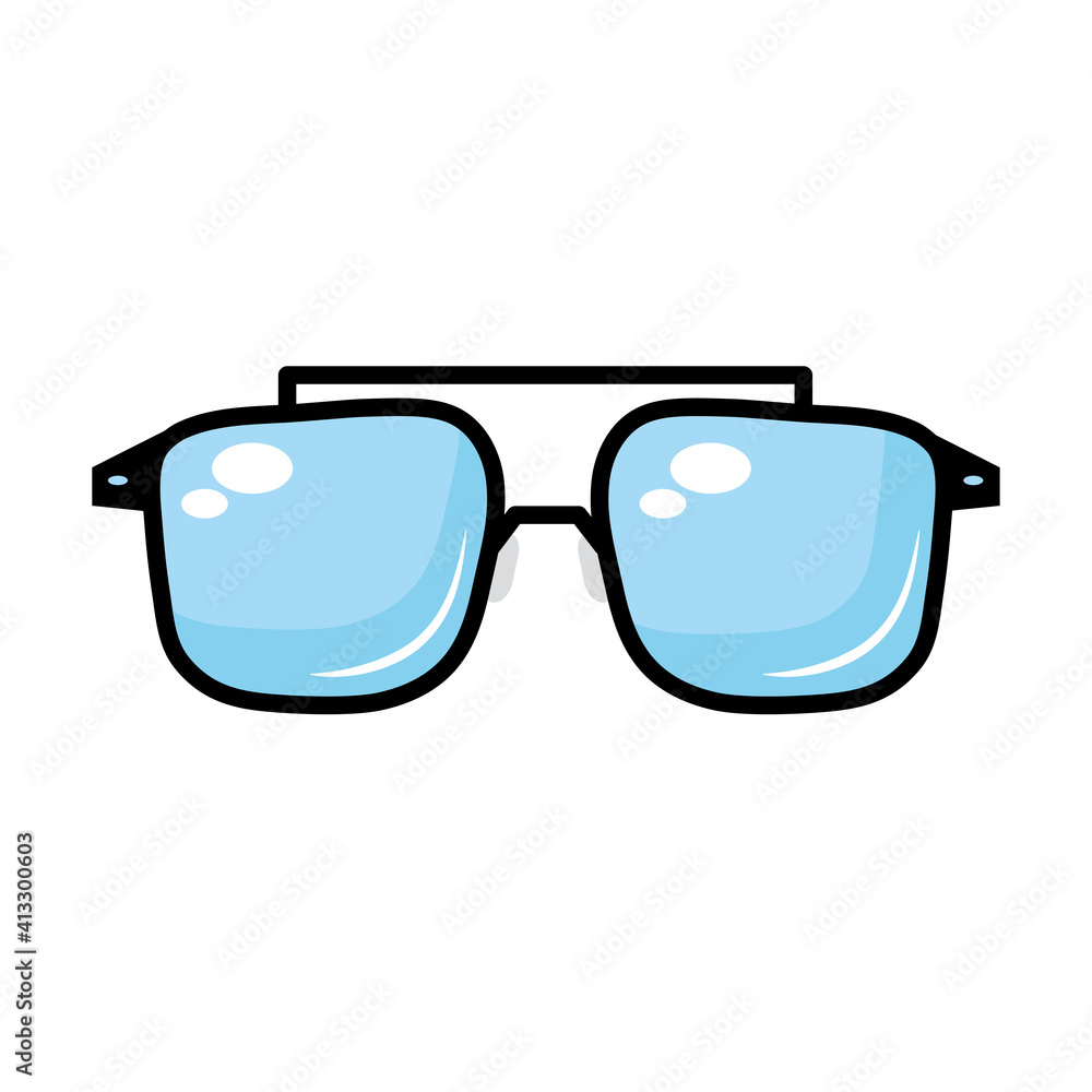 eyeglasses optical accessory isolated icon vector illustration design eyeglasses optical accessory isolated icon vector illustration design
