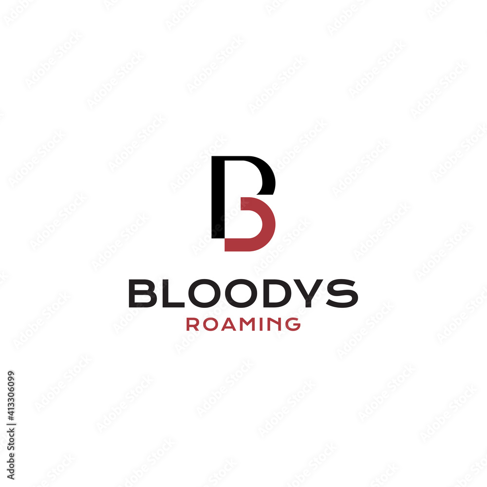 letter BR logo design with simple style unique vector letter BR logo design with simple style unique vector
