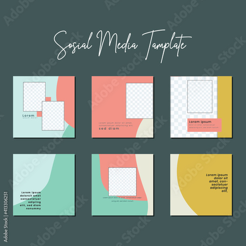 Social media post templates to beautify your posts on social media