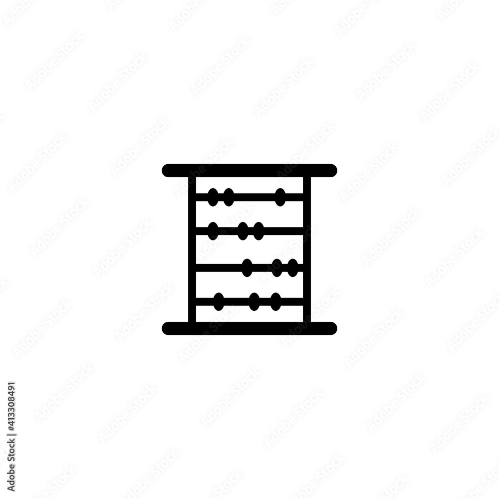 Abacus Icon Vector Design Template Abacus Icon Vector Design Template