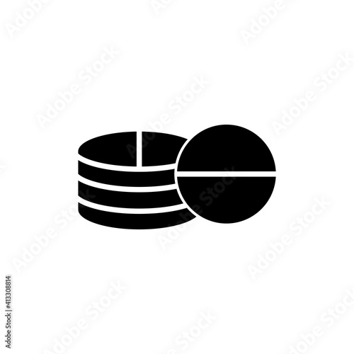 Pill Icon Vector design Template