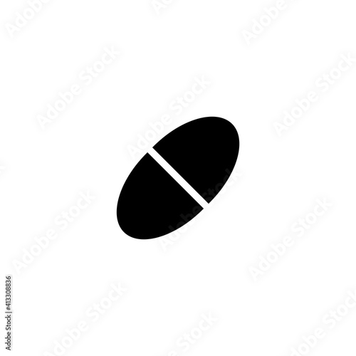 Pill Icon Vector design Template