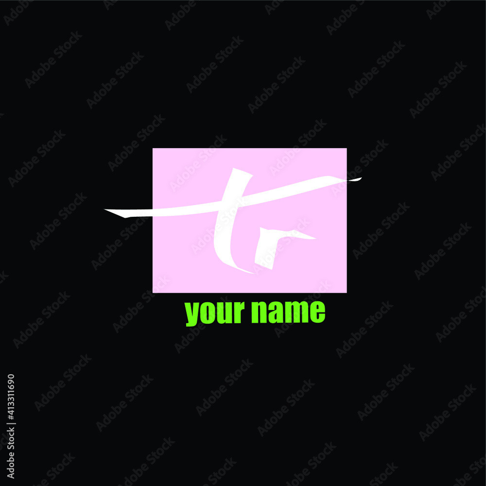 tr handwritten initial logo for identity tr handwritten initial logo for identity