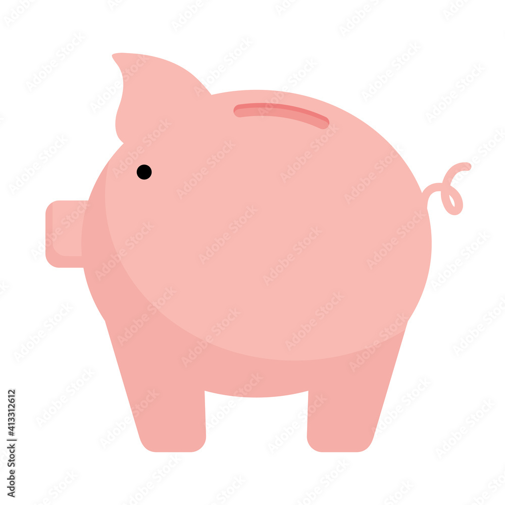piggy savings economy isolated icon vector illustration design piggy savings economy isolated icon vector illustration design