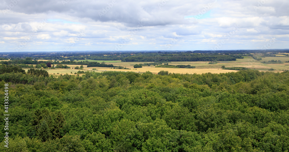 Fototapeta premium Countryside panorama