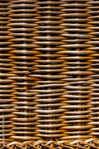 Wicker basket texture.