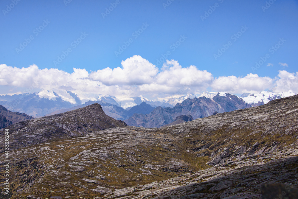 Beautiful sceneries along the Santa Cruz trek, Cordillera Blanca, Ancash, Peru Beautiful sceneries along the Santa Cruz trek, Cordillera Blanca, Ancash, Peru
