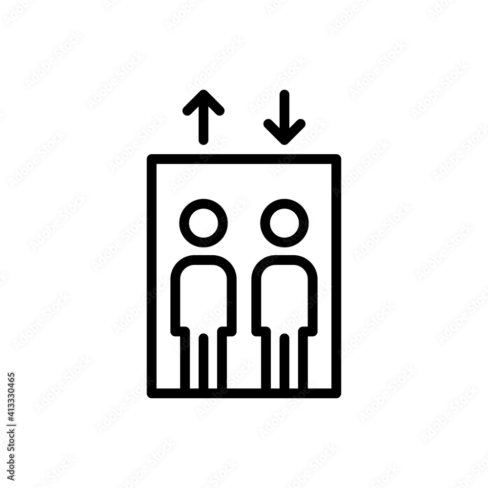 lift icon design vector template lift icon design vector template