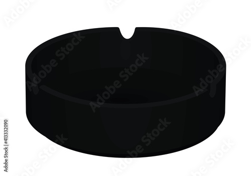 addict, addiction, ash, ashtray, background, bad, black, bowl, cartoon, ceramic, cigar, cigarette, cigarettes, clear, closeup, concept, danger, empty, filter, flat, garbage, glass, habit, health, icon