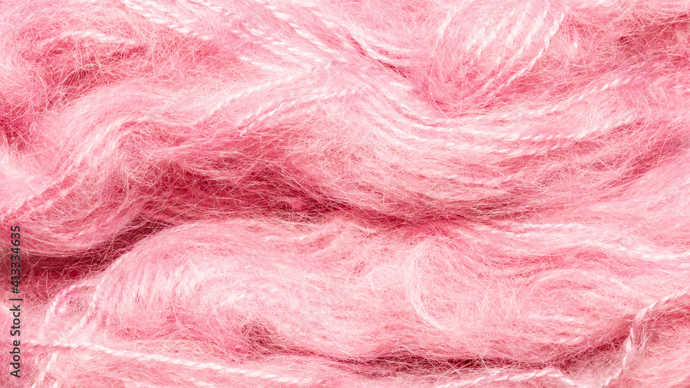 Fototapeta premium Background of yarn. Colored balls of yarn.