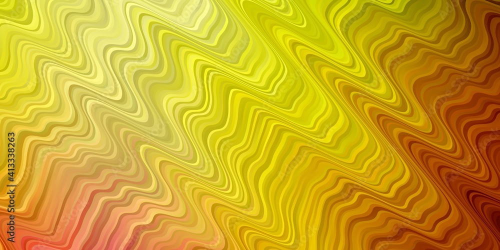 Light Pink, Yellow vector background with bows. Light Pink, Yellow vector background with bows.