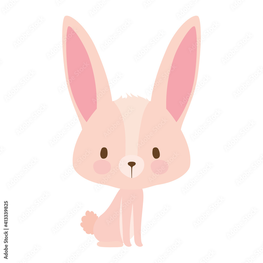 pink bonny on a white background pink bonny on a white background
