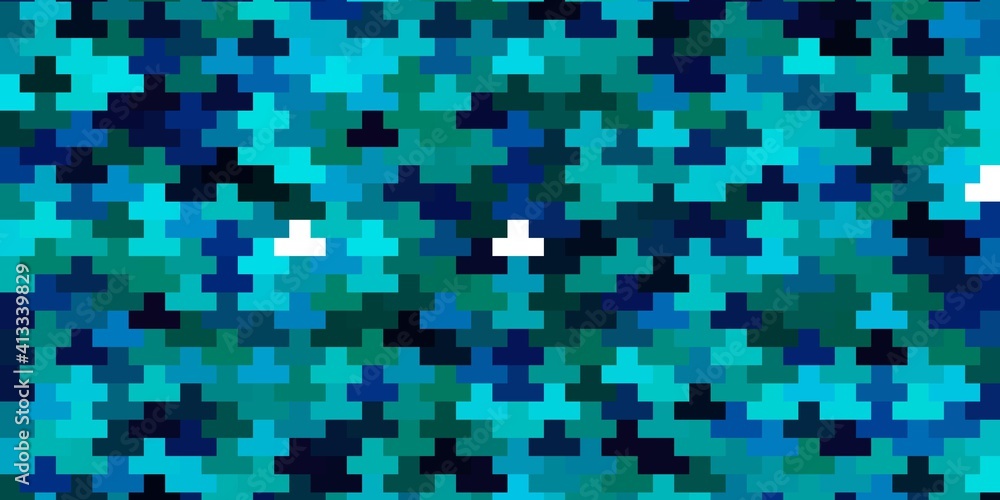 Light Blue, Green vector background with rectangles. Light Blue, Green vector background with rectangles.