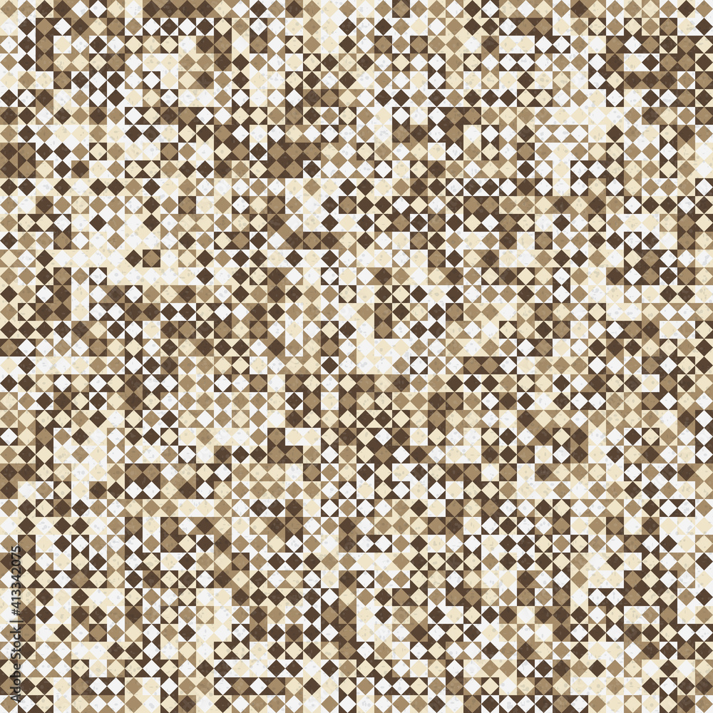 Fototapeta premium Abstract Geometric Pattern generative computational art illustration