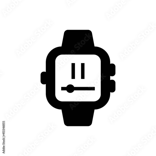 Watch music player icon